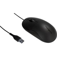 MOUSE TARGUS ÓPTICO ALÁMBRICO FULL SIZE USB 3 BOTONES COLOR NEGRO