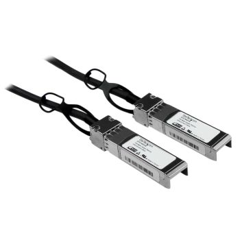 STARTECH.COM CABLE DE 1M TWINAX DIRECT ATTACH SFP+ A SFP+ - 10G COMPATIBLE CON CISCO SFP-H10GB-CU1M - DAC DE COBRE SFP+ 