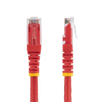 STARTECH.COM C6PATCH3RD CABLE DE RED ROJO 0,9 M CAT6 UUTP (UTP) 2