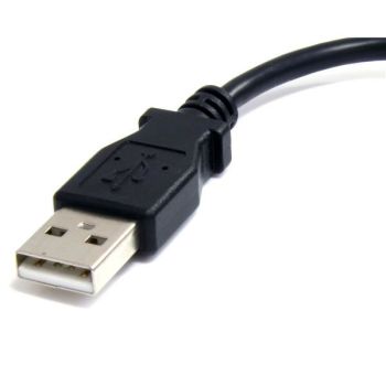 CABLE 15CM ADAPTADOR CARGADOR MICROUSB B MACHO A USB A MACHO . 2