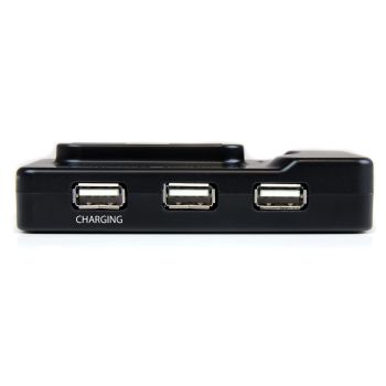 STARTECH.COM ADAPTADOR CONCENTRADOR HUB LADRÓN USB 6 PUERTOS - 2X USB 3.0 -4X USB 2.0 - 1X USB CARGADOR DE 2A 2