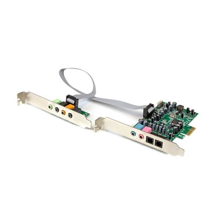 STARTECH.COM TARJETA DE SONIDO PCI EXPRESS CON SONIDO ENVOLVENTE DE 7.1 CANALES 24BIT 192 KHZ