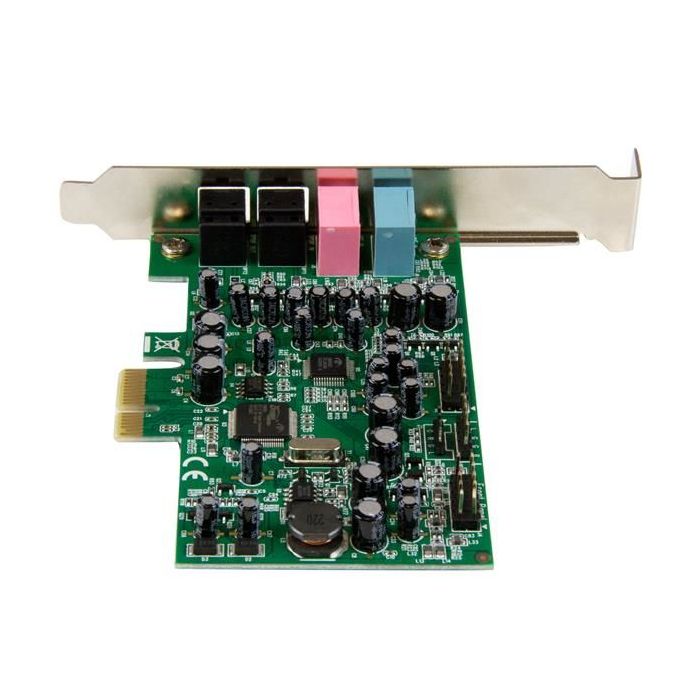 STARTECH.COM TARJETA DE SONIDO PCI EXPRESS CON SONIDO ENVOLVENTE DE 7.1 CANALES 24BIT 192 KHZ