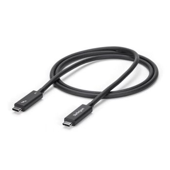 STARTECH.COM CABLE DE 1M THUNDERBOLT 3 USB C (40 GBPS) - CABLE COMPATIBLE CON THUNDERBOLT Y USB 2