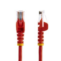 STARTECH.COM CABLE DE RED DE 0,5M ROJO CAT5E ETHERNET RJ45 SIN ENGANCHES