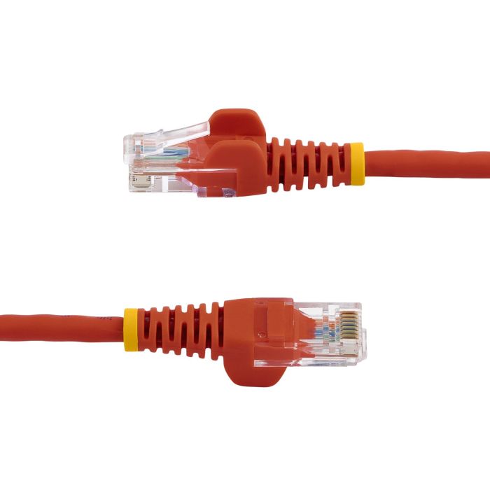 STARTECH.COM CABLE DE RED DE 0,5M ROJO CAT5E ETHERNET RJ45 SIN ENGANCHES