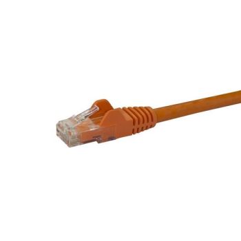 STARTECH.COM CABLE DE RED DE 0,5M NARANJA CAT6 UTP ETHERNET GIGABIT RJ45 SIN ENGANCHES 2