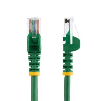 STARTECH.COM CABLE DE RED DE 0,5M VERDE CAT5E ETHERNET RJ45 SIN ENGANCHES 2