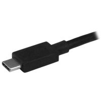 STARTECH.COM ADAPTADOR USB A HDMI DOBLE - HUB MST USB TIPO C - DIVISOR MULTIPLICADOR HDMI DOBLE 4K 30HZ - HDR - CON CABL