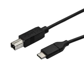 STARTECH.COM CABLE DE 3M USB-C A USB-B DE IMPRESORA - CABLE ADAPTADOR USB TIPO C A USB B
