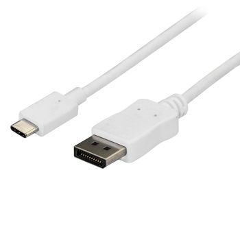 STARTECH.COM CABLE 1,8M USB C A DISPLAYPORT 1.2 DE 4K A 60HZ - ADAPTADOR CONVERTIDOR USB TIPO C A DISPLAYPORT - HBR2 - C