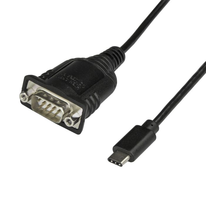 STARTECH.COM ADAPTADOR CONVERSOR USB TIPO C A SERIE DB9 RS232 CON RETENCIÓN DE PUERTOS COM - CABLE CONVERTIDOR DE 40CM U