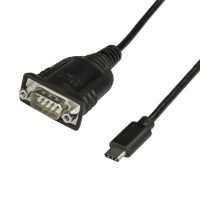 STARTECH.COM ADAPTADOR CONVERSOR USB TIPO C A SERIE DB9 RS232 CON RETENCIÓN DE PUERTOS COM - CABLE CONVERTIDOR DE 40CM U