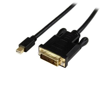 STARTECH.COM CABLE DE 1,8M ADAPTADOR ACTIVO DE VÍDEO EXTERNO MINI DISPLAYPORT A DVI - 1920X1200 - NEGRO