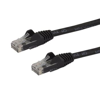 STARTECH.COM N6PATCH10BK CABLE DE RED NEGRO 3 M CAT6 UUTP (UTP)