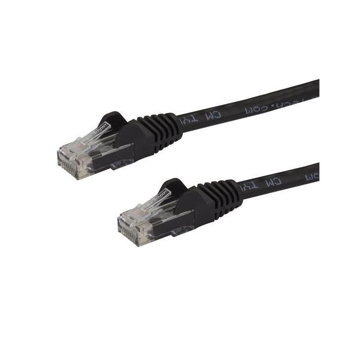 STARTECH.COM N6PATCH10BK CABLE DE RED NEGRO 3 M CAT6 UUTP (UTP)
