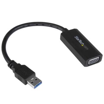 STARTECH.COM ADAPTADOR GRÁFICO CONVERSOR USB 3.0 A VGA CON CONTROLADORES INCORPORADOS - CABLE CONVERTIDOR - 1920X1200
