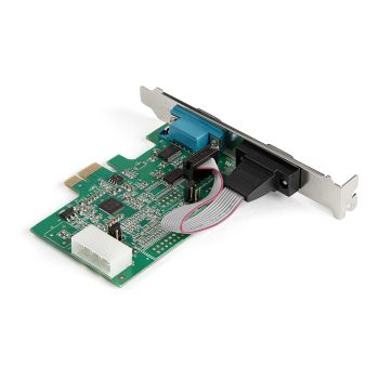 STARTECH.COM TARJETA PCI EXPRESS ADAPTADORA DE 2 PUERTOS SERIE RS232 - TARJETA CONTROLADORA SERIAL PCIE RS232 - PCIE A D 2