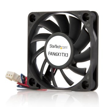 STARTECH.COM VENTILADOR FAN PARA CHASIS CAJA DE ORDENADOR PC TORRE - 60X10MM - CONECTOR TX3
