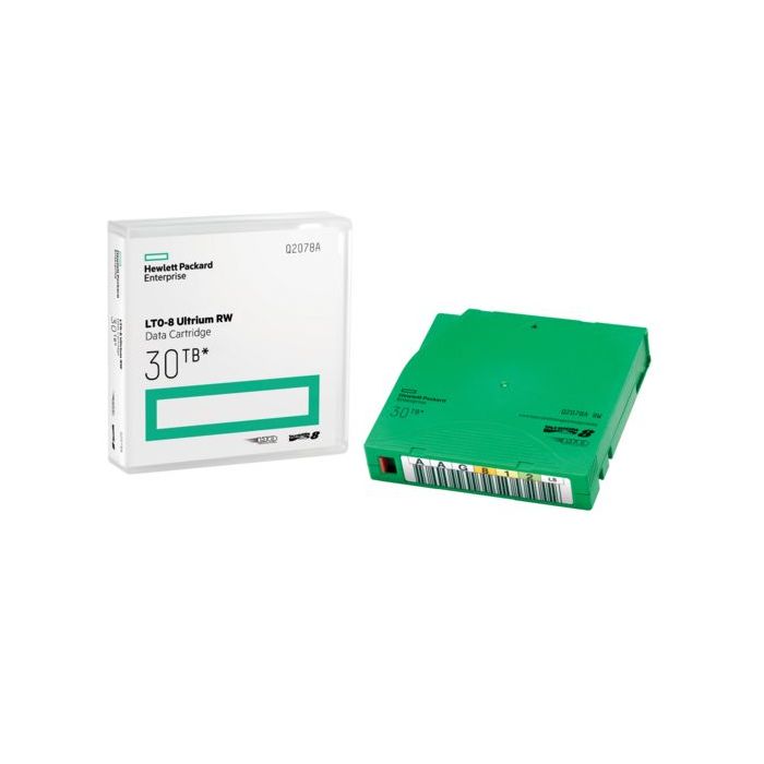 CARTUCHO DATOS HPE LTO-8 ULTRIUM 30 TB RW