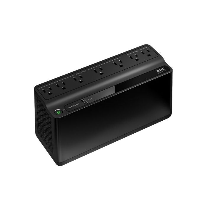 BACK UPS APC ES 600VA330W 120V BATERÍA PLOMO 7 CONTACTOS COLOR NEGRO
