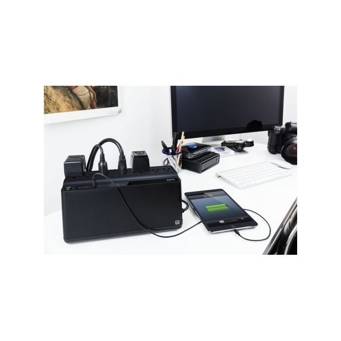 BACK UPS APC ES 600VA330W 120V BATERÍA PLOMO 7 CONTACTOS COLOR NEGRO