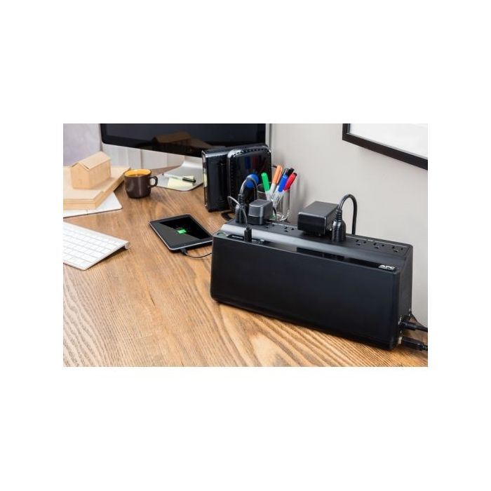 BACK UPS APC ES 850VA450W 120V BATERÍA PLOMO 9 CONTACTOS COLOR NEGRO