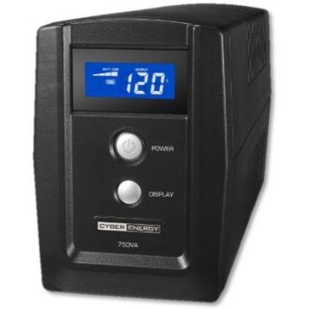 CYBERPOWER OM750ATLCD SISTEMA DE ALIMENTACIÓN ININTERRUMPIDA (UPS) LÍNEA INTERACTIVA 0,75 KVA 6 SALIDAS AC