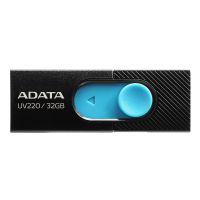 MEMORIA FLASH ADATA UV220 32GB USB 2.0 NEGROAZUL (AUV220-32G-RBKBL) 