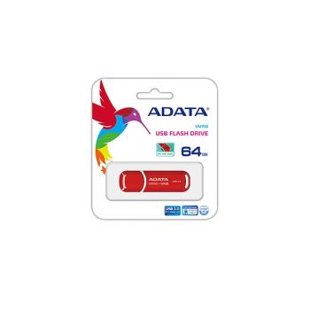 ADATA 64GB DASHDRIVE UV150 UNIDAD FLASH USB USB TIPO A 3.2 GEN 1 (3.1 GEN 1) ROJO 2