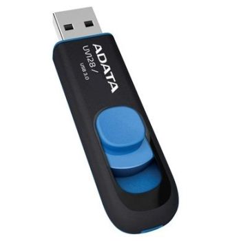 ADATA DASHDRIVE UV128 32GB UNIDAD FLASH USB USB TIPO A 3.2 GEN 1 (3.1 GEN 1) NEGRO, AZUL