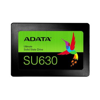 UNIDAD DE ESTADO SOLIDO SSD ADATA SU630 480GB 2.5 SATA3 7MM LECT.520   ESCR.450MBS SIN BRACKET PC LAPTOP