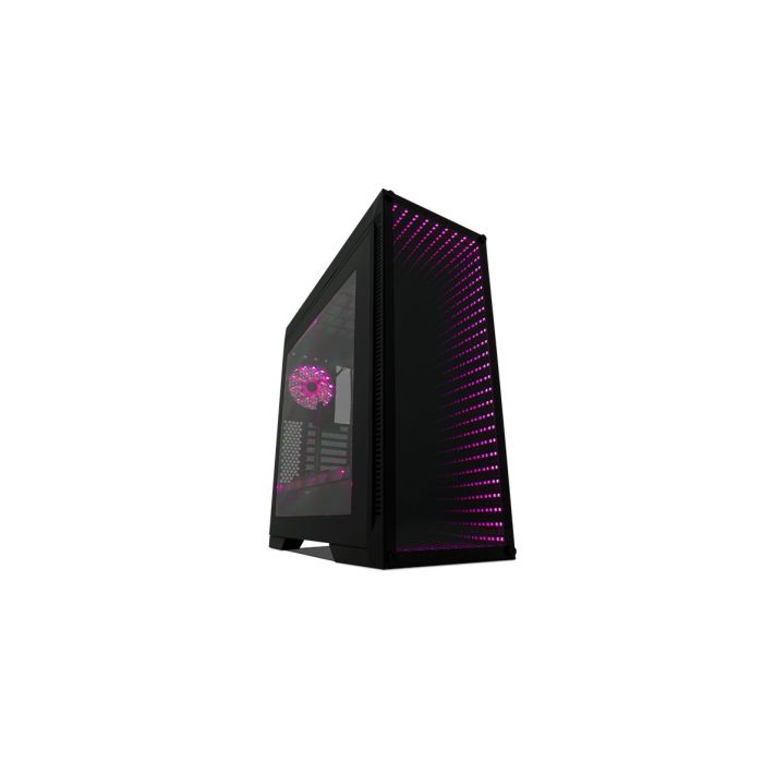 GABINETE GAME FACTOR CSG601 OPTICAL FULL ATX CRISTAL USB 3.0 1 VENTILADOR 120MM RGB SFTE