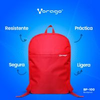 MOCHILA VORAGO BP-100 15.6 LIGERA COLOR ROJO