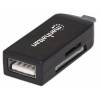 ADAPTADOR MANHATTAN OTG MICRO USB 2.0 A USB 2.0P SMARTPHONES Y TABLET ANDROID 3.1 Y POSTERIORES CO