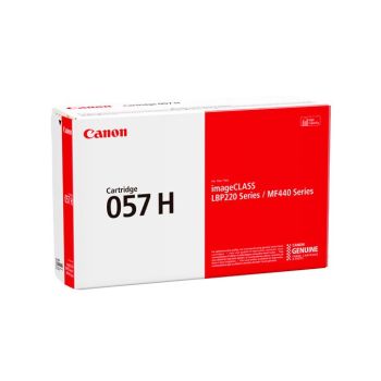 TONER CANON NEGRO 057H ALTO RENDIMIENTO  10 MIL PAG 