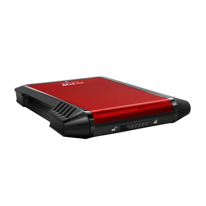 ADATA EX500 CARCASA DE DISCO DUROSSD NEGRO, ROJO 2.5