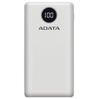 ADATA P20000QCD POLÍMERO DE LITIO 20000 MAH BLANCO