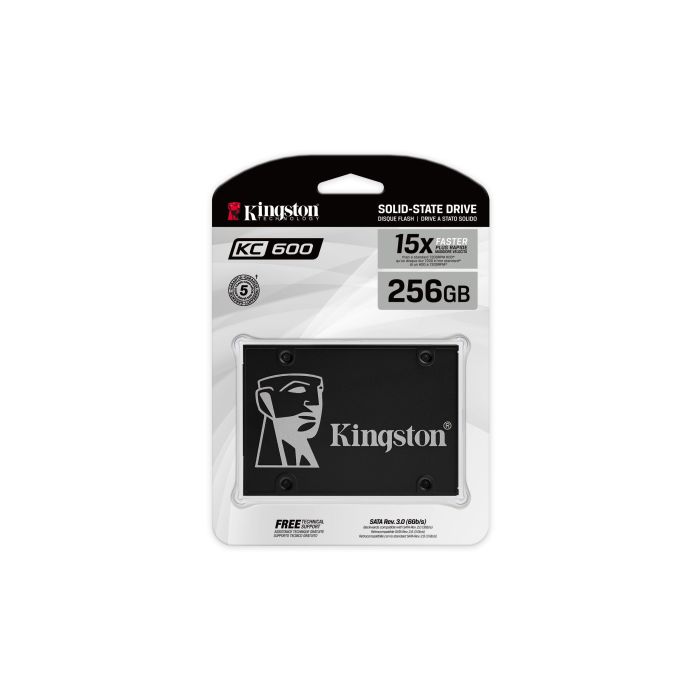 KINGSTON TECHNOLOGY DISCO SSD KC600 SATA3 2,5 DE 256 G