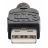 CABLE USB MANHATTAN V 2.0 EXT A IVA 10.M   