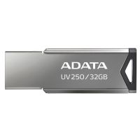 MEMORIA FLASH ADATA UV250 32GB USB 2.0 PLATA (AUV250-32G-RBK)