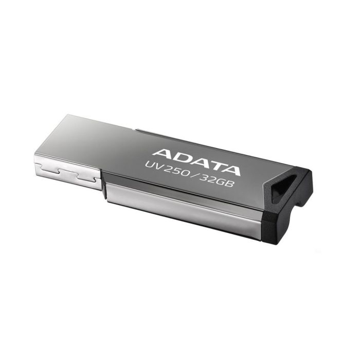MEMORIA FLASH ADATA UV250 32GB USB 2.0 PLATA (AUV250-32G-RBK)