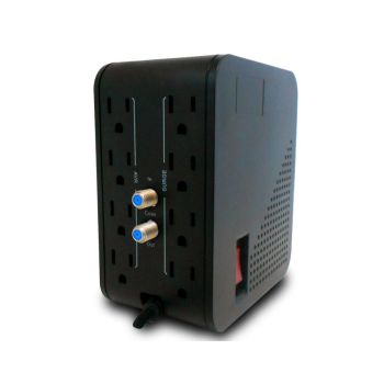 CDP R2C-AVR1008 - REGULADOR DE 1KVA  500W CON 8 TERMINALES DE SALIDA  4 CON PROTECCIÓN DE SOBRETENSIÓN Y 4 CON PROTECCIÓ 2