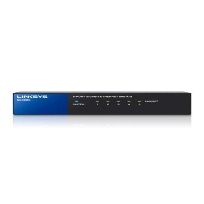 SWITCH LINKSYS NEGRO 5, 101001000 BASE-T(X) 