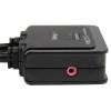 CONMUTADOR SWITCH KVM 2 PUERTOS HDMI® USB AUDIO MINI JACK CON CABLES INTEGRADOS SIN ALIMENTACIóN EXTERNA - 1080P - ST
