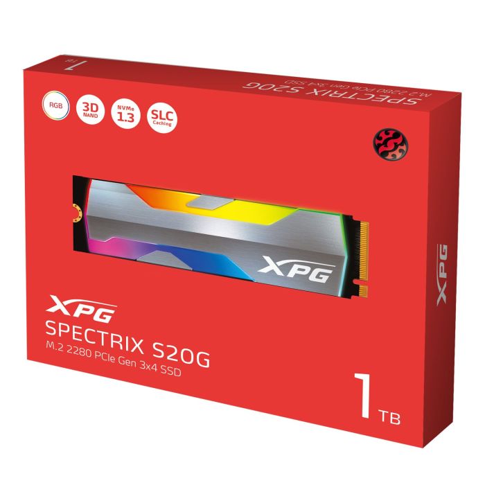 XPG SPECTRIX S20G 500 GB M.2 PCI EXPRESS 3.0 NVME 3D NAND