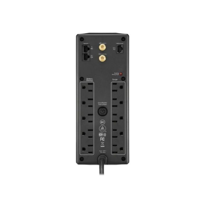 APC BX1500M-LM60 SISTEMA DE ALIMENTACIÓN ININTERRUMPIDA (UPS) 1,5 KVA 900 W 10 SALIDAS AC