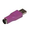 ADAPTADOR DE TECLADO PS 2 A USB - HEMBRA A MACHO - STARTECH.COM MOD. GC46MFKEY
