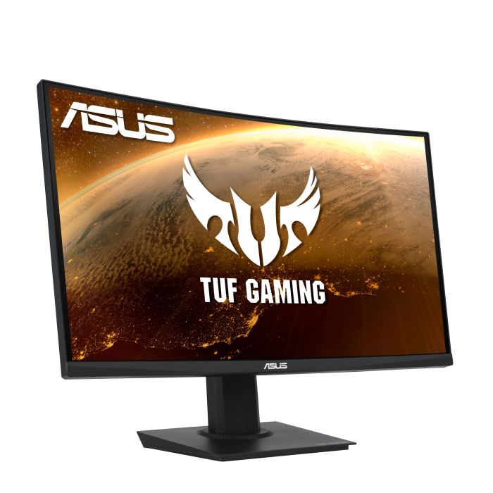 MONITOR ASUS CURVO TUF GAMING VG24VQE 23.6  VA FHD 1920X1080 1XHDMI 1XDP 1MS MPRT 165HZ FREESYNC COLOR NEGRO