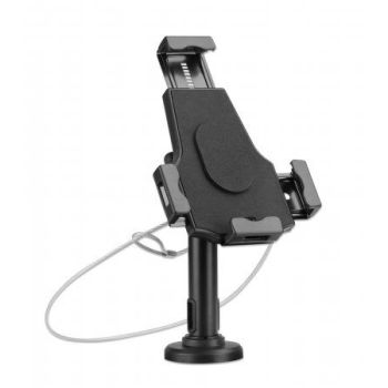 SOPORTE MANHATTAN DE ESCRITORIOPARED PARA TABLET O IPAD SEGURO ANTIRROBO COLOR NEGRO 2